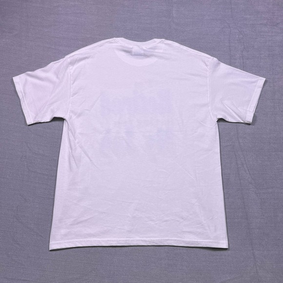 Hanes Heavyweight 50/50 Mens Large Retired Having Fun Is My Job Graphic‎ T Shirt - Picture 2 of 12